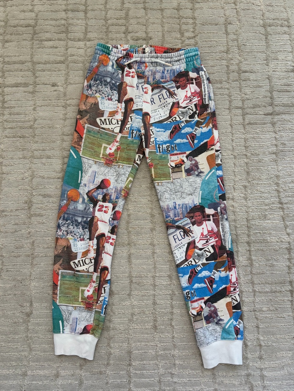 Kids' Jordan Brooklyn Big Fleece Printed Pants Multi
